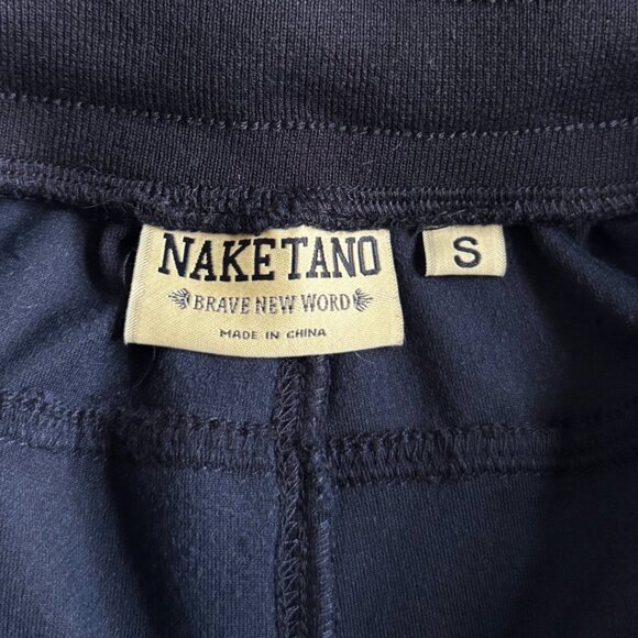 NAKETANO VELOUR ZIP UP AND JOGGERS IN NAVY - Picture 8 of 9